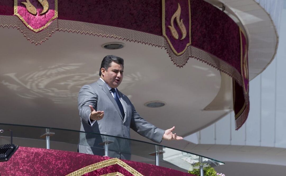 Naasón Joaquín García, the leader of The Light of the World Church - Photo: Carlos Zepeda/EL UNIVERSAL