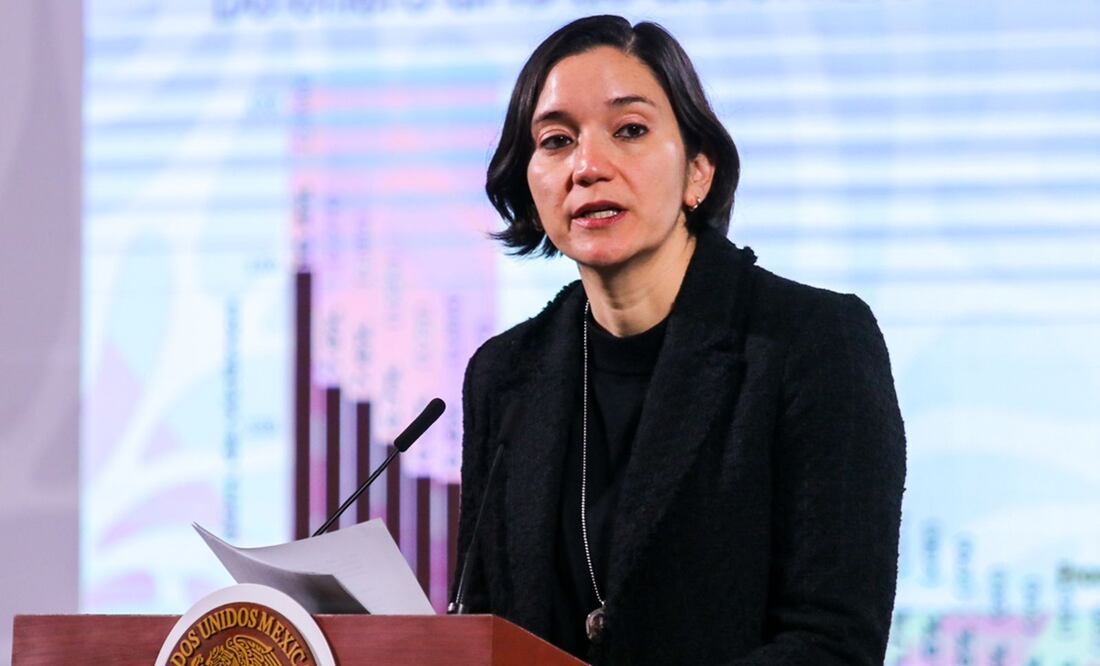 Marcela Figueroa, titular del Secretariado Ejecutivo del Sistema Nacional de Seguridad Pública. Foto: Axel Sánchez / EL UNIVERSAL