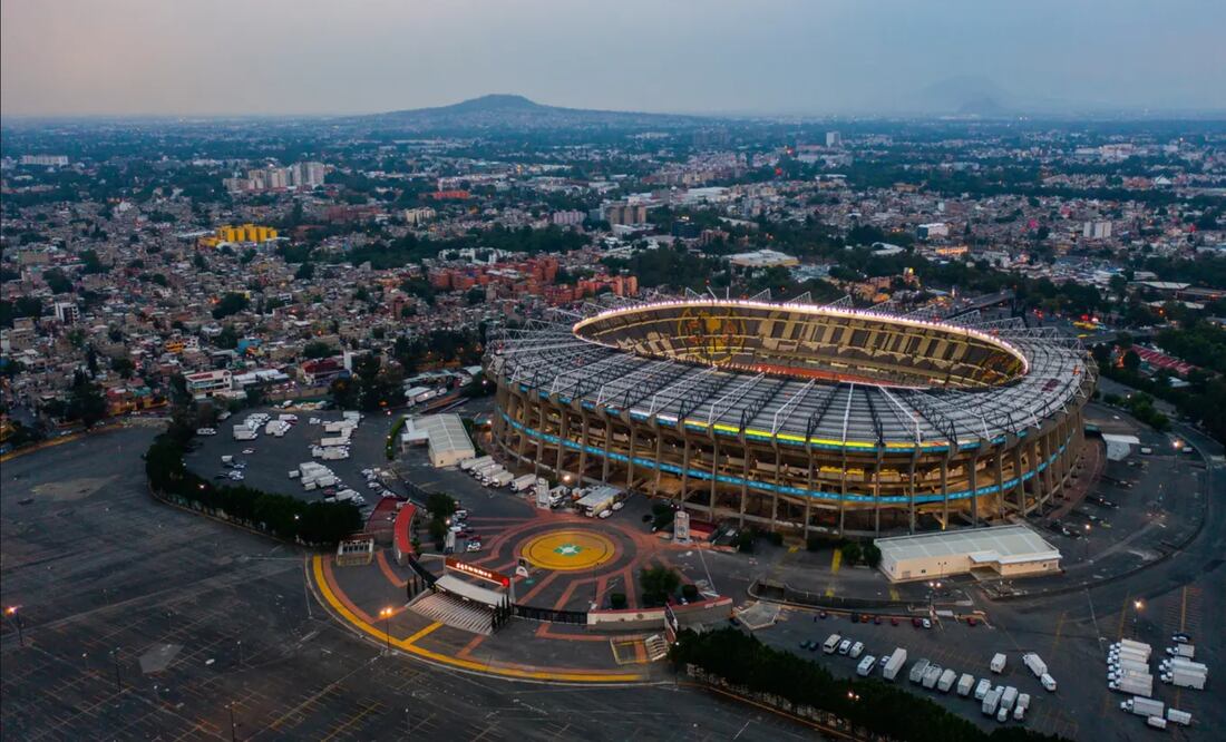 El Estadio Azteca será la sede del partido inauguran del Mundial de 2026. Foto: Archivo/El Universal