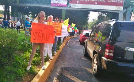 Vecinos exigen seguridad sobre camellón de Tlalnepantla