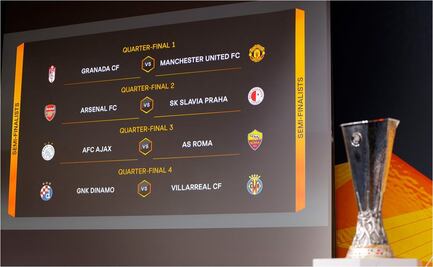 Quedaron definidos los cuartos de final de la Europa League 2021