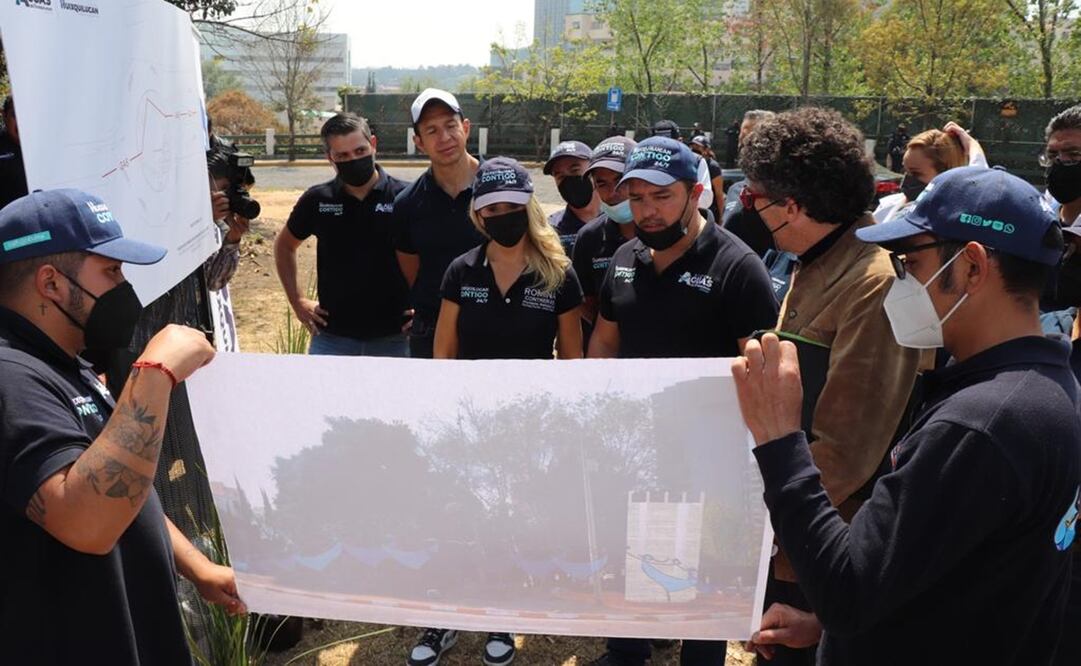 Romina Contreras pidió a los vecinos tener paciencia y comprender que la obra requiere de tiempo. Foto: Especial