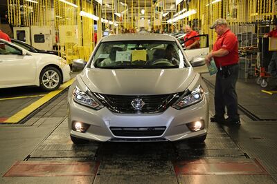 De visita por los terrenos de Nissan Norteamérica