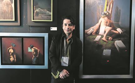 El Senado acoge la pintura de Miguel Madariaga: "La Manía del Ser Normal"