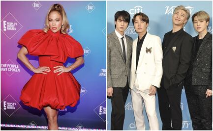El K-pop de BTS y Jennifer Lopez mandan en los People's Choice Awards 2020
