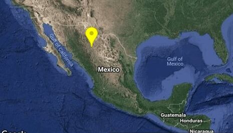 Se registra sismo de 4.8 grados en Santa Rosalía, Chihuahua
