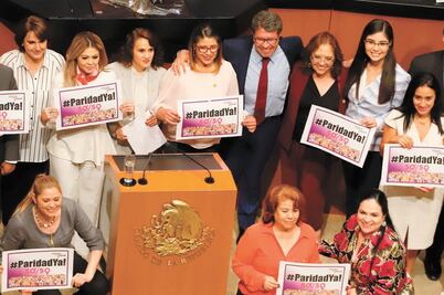 Declara Congreso constitucional la paridad de género