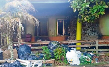 Incendian auto y casa de campaña de candidato