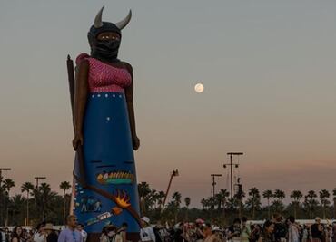 Coachella también es un festival de arte y este año exhiben una escultura mexicana