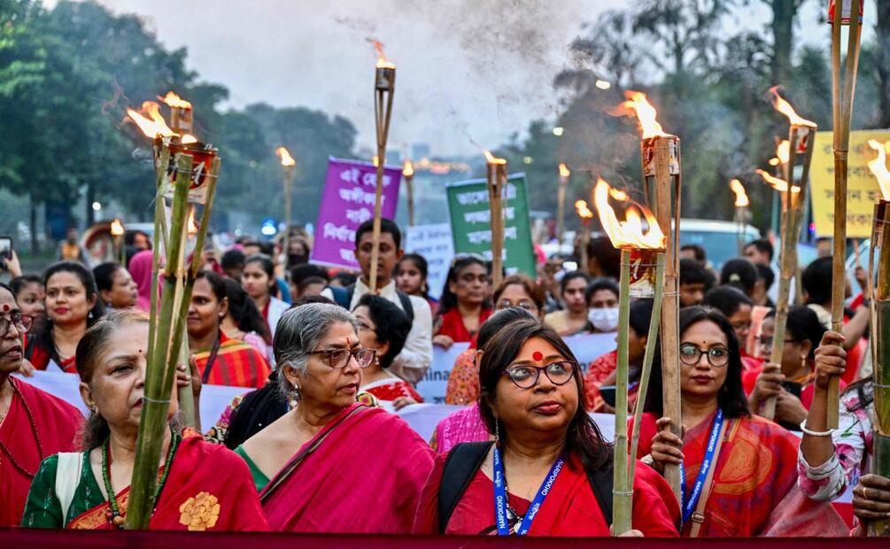 Marchas del 25 de noviembra alredor del mundo. Foto: Agencias