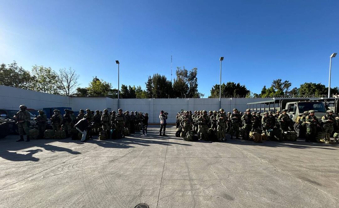 Ejército envía 100 elementos de las Fuerzas Especiales a Sinaloa este 25 de noviembre del 2024. Foto: Especial