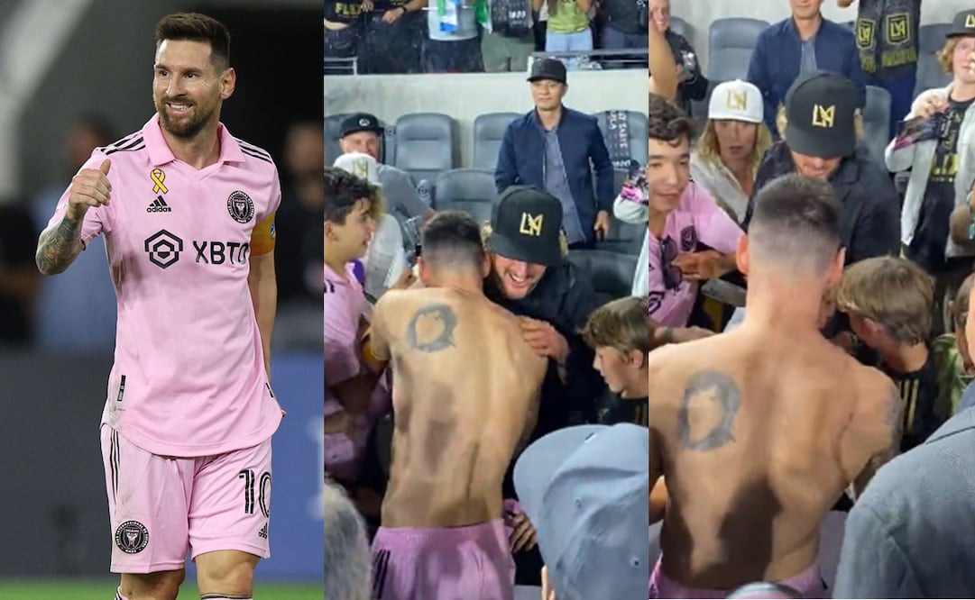 VIDEO: Messi se luce con detalle con el actor Owen Wilson tras vencer al LAFC