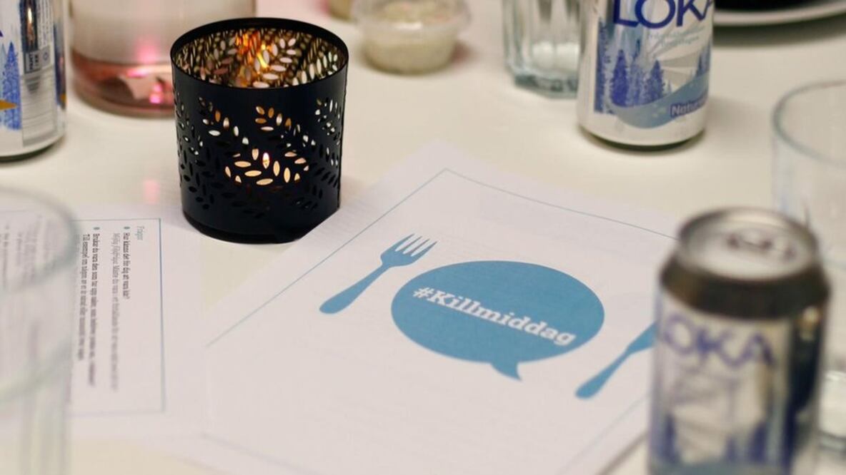 Make Equal, una ONG sueca que promueve la igualdad de género, organiza las "killmiddag" como una plataforma para que los hombres discutan temas delicados de género. Foto: Make Equal vía BBC