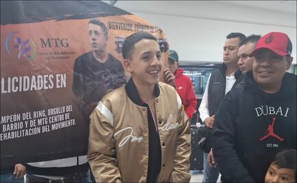 El 'Güerito de Tepito' es recibido como héroe tras su primera victoria como profesional: "Fue una experiencia muy grande"