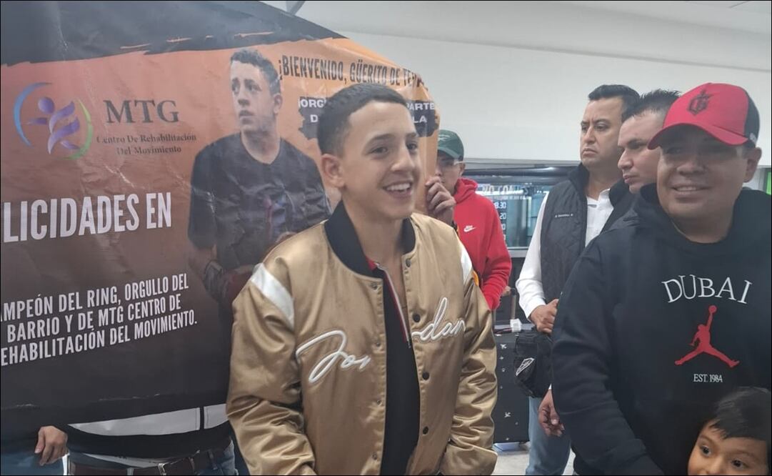 El 'Güerito de Tepito' es recibido como héroe / Foto: Agustín Elías