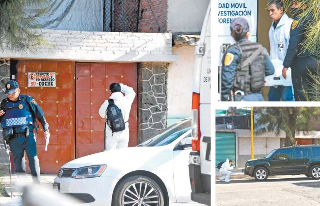 Al lugar de los hechos acudió personal del Servicio Médico Forense para recoger pruebas, a fin de conformar la carpeta de investigación por homicidio. FOTOS: JUAN ARMANDO MARTÍNEZ. EL UNIVERSAL