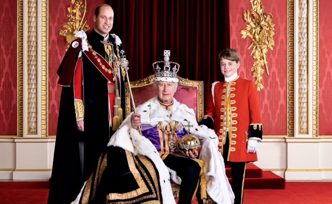 El rey Carlos III fue coronado ayer en la Abadía de Westminster. Foto: Especial