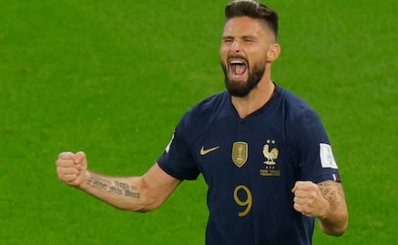 Olivier Giroud llegó a 52 goles y se convirtió en el único y máximo goleador en la historia de Francia