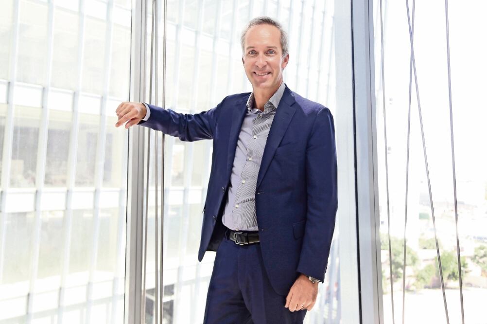 Heiko Schipper, director general de Nestlé Nutrición (ALEJANDRA LEYVA. EL UNIVERSAL)