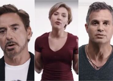 Actores de "Avengers", en video contra Donald Trump