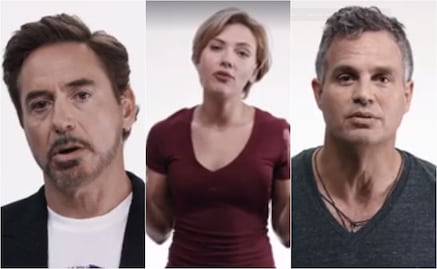 Actores de "Avengers", en video contra Donald Trump