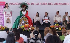 Arranca Feria del Amaranto de CDMX en el Monumento a la Revolución; participan productores de Santiago Tulyehualco, Xochimilco y Tláhuac