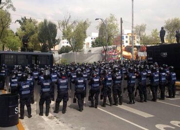 Resguardan San Lázaro por entrega de Cuarto Informe