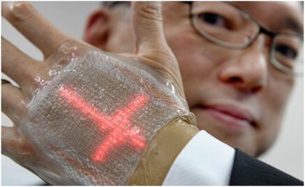 Japonés crea pantalla LED comparable a una segunda piel