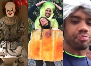 Así se disfrazaron Brady y otros deportistas para Halloween