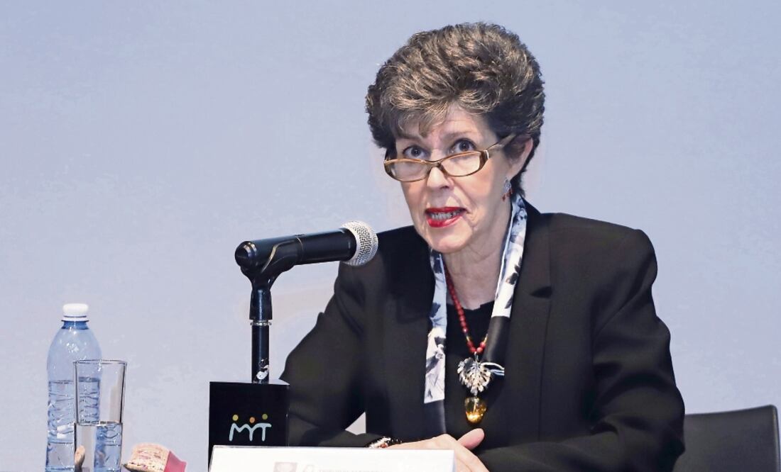 La magistrada presidenta del TEPJF, Janine Otálora, estuvo presente en el Museo Memoria y Tolerancia, donde llamó a los ciudadanos a que voten en libertad el 1 de julio. Foto: BERENICE FREGOSO. EL UNIVERSAL