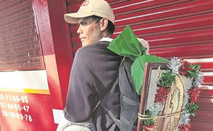 Roberto peregrina desde hace 25 años a la Basílica