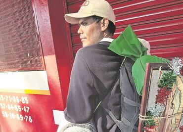 Roberto peregrina desde hace 25 años a la Basílica