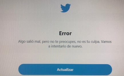 Twitter falla a nivel global