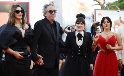 Tim Burton, Bellucci, Winona Ryder y Jenna Ortega, le ponen toque "gótico" a Venecia con "Beetlejuice"