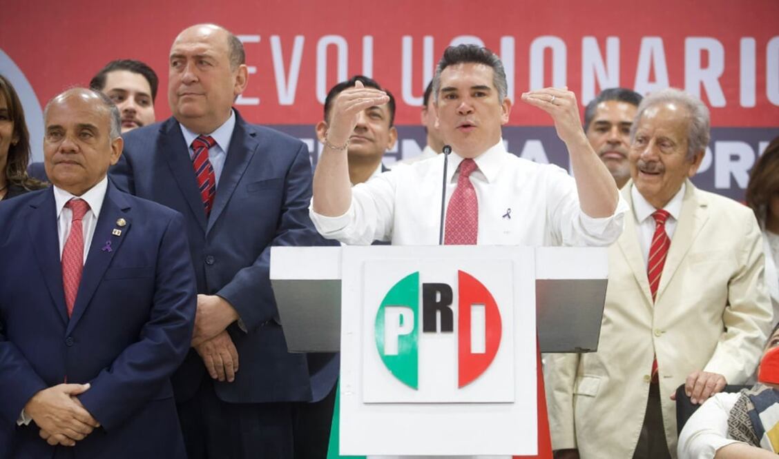 Alejandro Moreno, presidente nacional del PRI. Foto: Germán Espinosa