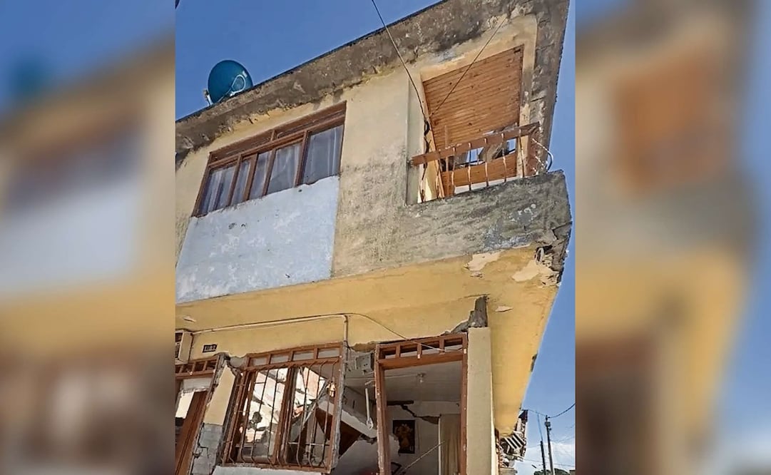 Las demoliciones obligarán a trasladar a más habitantes al albergue en Quimbaya, tras el terremoto de 7.4. Foto: Especial
