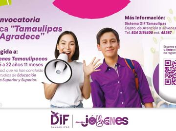 Esta es la beca "Tamaulipas te agradece"; así puedes obtenerla