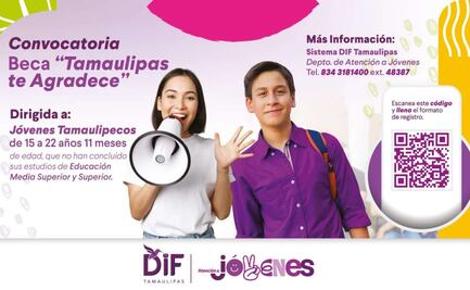 Esta es la beca "Tamaulipas te agradece"; así puedes obtenerla