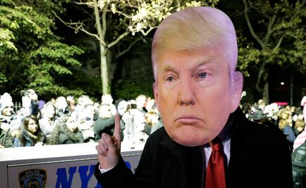 Trump, disfraz favorito en desfile de Halloween en Nueva York 