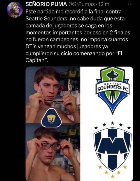 Pumas quedó eliminado con goleada en Monterrey