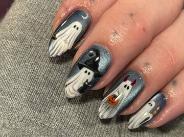5 diseños de uñas para lucir en Halloween