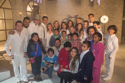 Angélica Rivera participa en video de bienvenida al Papa