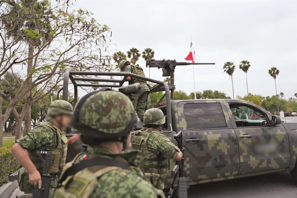 Fotografía ilusrtativa de elementos militares. Archivo