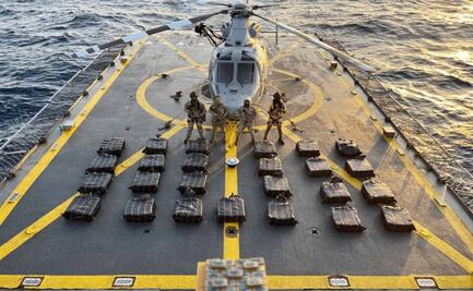 Caen tres extranjeros con una tonelada de cocaína en Michoacán; navegaban en costas de Lázaro Cárdenas  