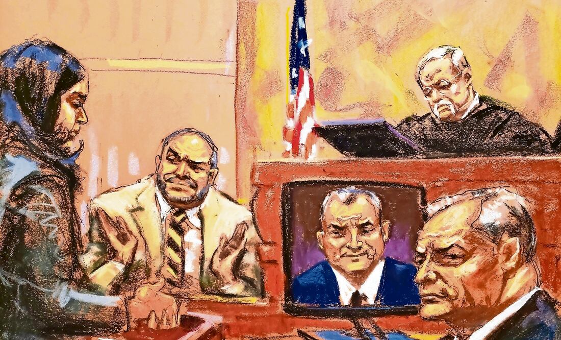 La fecha para dictar sentencia contra Genaro García Luna está fijada para el 27 de septiembre. Foto: Jane Rosenberg / EFE