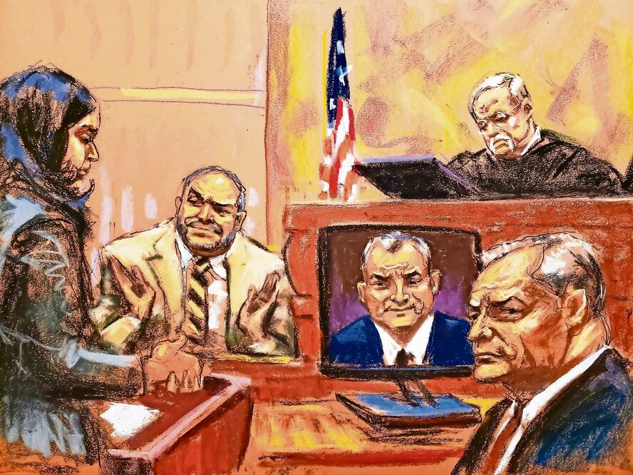 La fecha para dictar sentencia contra Genaro García Luna está fijada para el 27 de septiembre. Foto: Jane Rosenberg / EFE