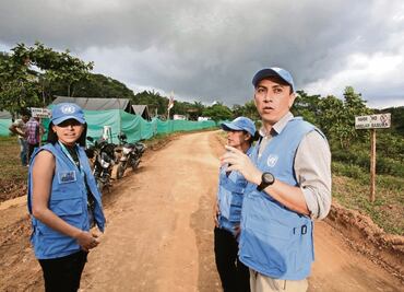 Mexicanos en Colombia trabajan por la paz