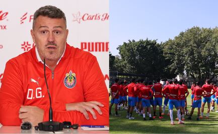Así jugaría Chivas su pretemporada; Óscar García debutará como DT de los rojiblancos 