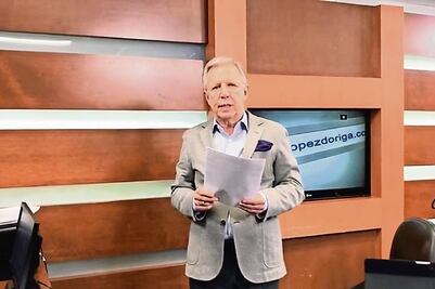 López-Dóriga reaparecerá en tv