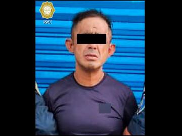 Detienen a “El Marciano”, presunto responsable de robo a transeúntes en calles de la Miguel Hidalgo